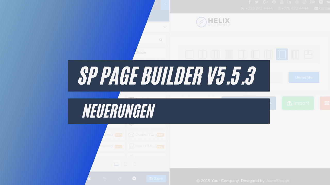 SP Page Builder 5.5.3 für Joomla – Neue Funktionen & Verbesserungen im Überblick