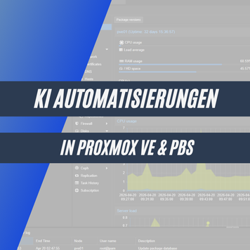KI Automatisierung & Anomalie-Erkennung in Proxmox VE und PBS